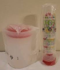 VTG • Tupperware • 2.5QT Pitcher & 4, 16oz Cups w/Lids • Brand New! | eBay