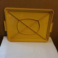 Tupperware Yellow Cake Taker Rectangular Replacement Base ...