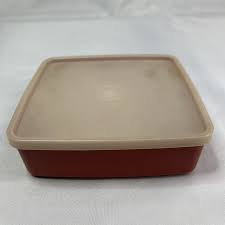 Tupperware Sandwich Keeper # 1458-4 Paprika Vintage ...