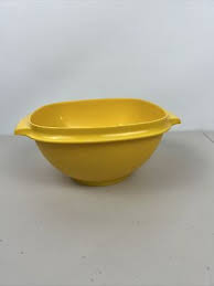Tupperware 836-3 Servalier 6 cup Bowl Yellow Vintage No Lid ...