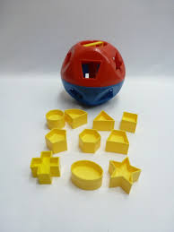 Vintage Tupperware Shape-O-Ball Sorter Complete Toy | eBay