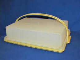 Tupperware Rectangular CAKE KEEPER and Carrier 1970s Free ...