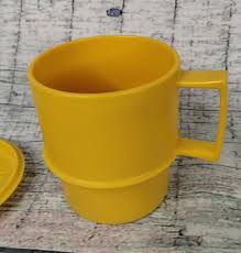 Vintage Tupperware #1313-7 Lid With 1312-9 Stackable Coffee ...