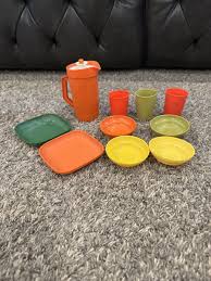 Vintage 1970's Tupperware Toys Mini Serve It Children's Play ...