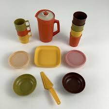 Tupperware Tupper Toys Mini Replica Set Pitcher Stacking ...