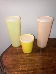 Vintage Tupperware Tumblers 3 Colors Lot of 3 VERY NICE!! | eBay