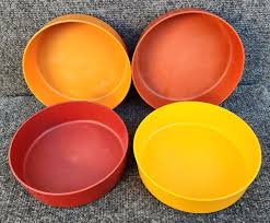 Vintage Set of 4 Tupperware Wonder Bowls [#1405] NO LIDS ...