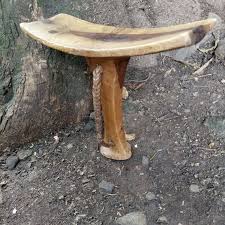 Vintage Turkana Stool Chair Headrest Antique Kenya African ...