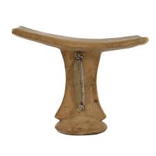 Turkana Wood Headrest with Strap Kenya – Africa Direct