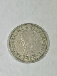 1954 UNITED KINGDOM ONE (1) SHILLING - ELIZABETH II ENG ...