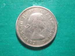 1960 Canada Elizabeth II Silver Dime 10 Cent Coin | eBay