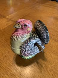 Italy Pottery Vintage Thanksgiving Turkey Serving Gravy ...