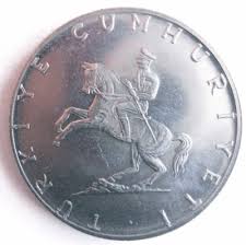 1974 TURKEY 5 LIRA - Excellent Coin - FREE SHIP - Bin #721 ...