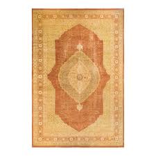 Mogul Collection Hand-Knotted Area Rug - Brown 12' 3" x 18 ...