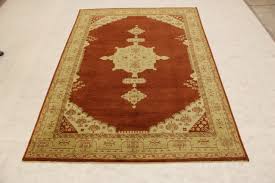 Indian Oushak Rug, Hand Knotted Area Rug, 8x11 Rug – Legacy ...