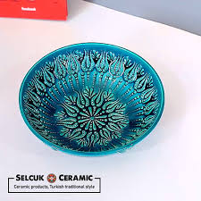 Ceramic turquoise bowl — handmade pottery, handmade ceramic ...