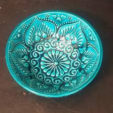 no brand | Dining | Turkish Green Ceramic Snack Nut Candy ...