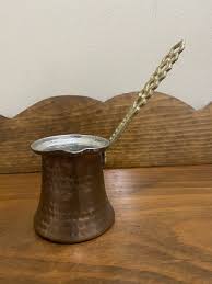 Vintage - Turkish Greek Arabic Copper Coffee Pot Stovetop Coffee Maker 5 oz | eBay Australia