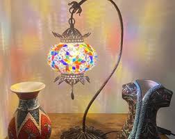 Bohemian Turkish/moroccan Mosaic Stained Glass ...