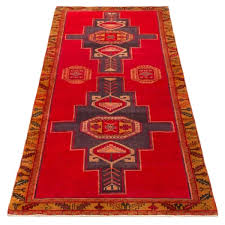ECARPETGALLERY Hand-knotted Konya Anatolian Red Wool Rug - 3 ...