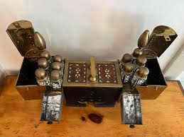 Late 19th Century Turkish Valet Shoe Shine Decorative Stand | Chairish