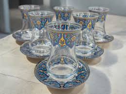 Turkısh Tea Set - Tea Cup - Handmade Tea Set - Custom Day Gifts - Christmas Gifts - Etsy