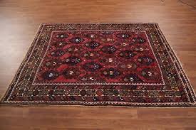 Antique Traditional Sirjan Area Rug 5'x6' Wool Hand-knotted ...
