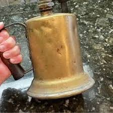 Clayton & Lambert | Other | Brass Antique Vintage Blow Torch With Red Handle | Poshmark