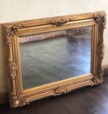 Statement Antique Gold Large Swept Gilt Ornate French Over ...