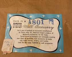 Vintage Turner Wall Accessory Green Velvet Porcelain Pictures - Etsy