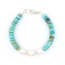 Pearl Sterling Silver Handcrafted Bracelets for sale | eBay