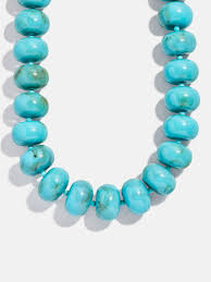 Joan Semi-Precious Necklace - Turquoise – Turquoise chunky ...