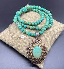 CAROLYN POLLACK RELIOS-Sterling Silver Brass SW Turquoise ...