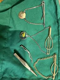 Vintage Lot Of 5 Mens Jewelry Cuff Links Tie Clips | eBay