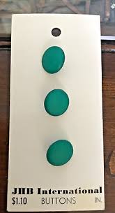 VINTAGE JHB International Buttons ROUND Plastic Pearly Peach ...