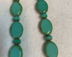 Turquoise Pendant and Earring Set - Etsy