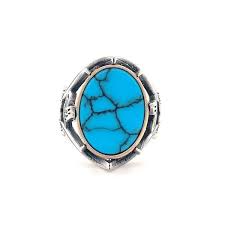 Sterling Silver and Brass Estate Ring 001-621-00028 | Minor Jewelry Inc. | Nashville, TN