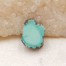32.75 Ct. Blue Himalayan Turquoise Luck Charm Pendant Stone - Gorgeous