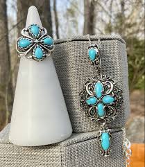 Carolyn Pollack Sleeping Beauty Turquoise Pendant Enhancer ...