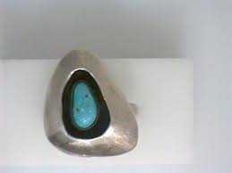 Native American Hopi Shaddow Box Turquoise Ring | Chipper's Jewelry | Bonney Lake, WA
