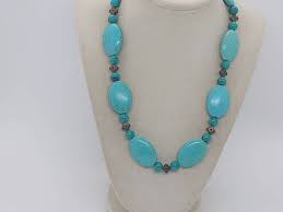 Turquoise Necklace for Women - Stone Necklace - One of A ...