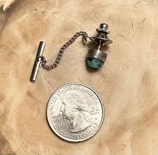 Men's Lovely Vintage Native American 925 Silver Turquoise ...