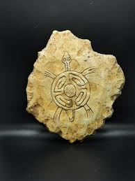 Vintage Turtle Mother Earth Stoneware Wall Art Sculpture Ben Klinefelter | eBay