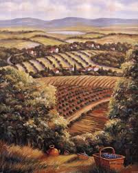 Tuscany Vista I Fine Art Print by John Zaccheo at ...