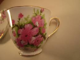 Vintage Tuscan Fine English Bone China Tea Cup & Saucer Pink Flowers | eBay