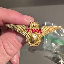 1950s TWA Airlines Junior Pilot Metal Wings - Old & Original ...
