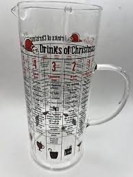 Twelve Drinks of Christmas Cocktail Mixer with Stir Stick | eBay