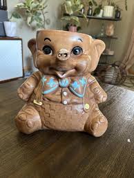 1960 Twin Winton Vintage Baby Elephant Cookie Jar No Lid | eBay