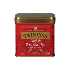 Twinings English Breakfast Loose Tin 100g - British Isles