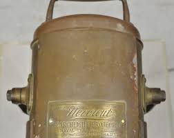 Antique the Neverout Searchlight Projector Brass Naval Rose Mfg Table Lamp - Etsy Canada